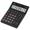 Калькулятор настольный CASIO GR-14T-W (210х155 мм), 14 разрядов, двойное питание, черный, GR-14T-W-EP - 1