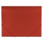 Папка на резинках BRAUBERG "Office", красная, до 300 листов, 500 мкм, 227711 - 1