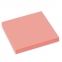 Блок самоклеящийся (стикеры), BRAUBERG, НЕОНОВЫЙ, 76х76 мм, 90 листов, розовый, 122704 - 1