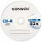 Диск CD-R SONNEN, 700 Mb, 52x, бумажный конверт (1 штука), 512573 - 4