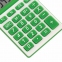 Калькулятор карманный BRAUBERG PK-608-GN (107x64 мм), 8 разрядов, двойное питание, ЗЕЛЕНЫЙ, 250520 - 5