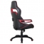 Кресло компьютерное BRABIX "Nitro GM-001", ткань, экокожа, черное, вставки красные, 531816 - 4
