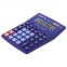 Калькулятор настольный STAFF STF-888-12-BU (200х150 мм) 12 разрядов, двойное питание, СИНИЙ, 250455 - 1