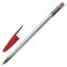 Ручка шариковая STAFF "Basic Budget BP-04", КРАСНАЯ, линия письма 0,5 мм, с штрихкодом, 143870 - 1