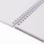 Скетчбук, белая бумага 100 г/м2, 205х290 мм, 50 л., гребень, жёсткая подложка, BRAUBERG ART DEBUT, 110983 - 5