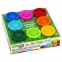 Пластилин-тесто для лепки BRAUBERG KIDS, 8 цветов, 400 г, яркие классические цвета, крышки-штампики, 106720 - 1
