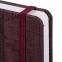 Ежедневник датированный 2023 А5 138x213 мм BRAUBERG "Wood", под кожу, бордовый, 114076 - 4