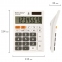 Калькулятор настольный BRAUBERG ULTRA-08-WT, КОМПАКТНЫЙ (154x115 мм), 8 разрядов, двойное питание, БЕЛЫЙ, 250512 - 3
