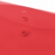 Папка-конверт с кнопкой МАЛОГО ФОРМАТА (240х190 мм), А5, прозрачная, красная, 0,15 мм, STAFF, 270465 - 3