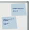 Блок самоклеящийся (стикеры) BRAUBERG, ПАСТЕЛЬНЫЙ, 76х76 мм, 100 листов, голубой, 122695 - 2