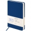 Ежедневник датированный 2023 А5 138x213 мм BRAUBERG "Flap", синий, 114148 - 1