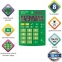 Калькулятор настольный BRAUBERG ULTRA-08-GN, КОМПАКТНЫЙ (154x115 мм), 8 разрядов, двойное питание, ЗЕЛЕНЫЙ, 250509 - 2