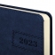 Ежедневник датированный 2023 А5 138x213 мм BRAUBERG "Imperial", под кожу, синий, 114035 - 4