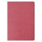 Блокнот А5 (148x213 мм), BRAUBERG "Tweed", 112 л., гибкий, под ткань, линия, красный, 110965 - 2