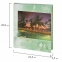 Фотоальбом BRAUBERG на 20 магнитных листов, 23х28 см, "Курорт", индивидуальный бокс, зеленый, 390687 - 9