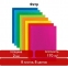 Цветной фетр для творчества А4 ОСТРОВ СОКРОВИЩ, 8 листов, 8 цветов, толщина 2 мм, яркие цвета, 660621 - 7
