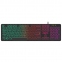 Клавиатура проводная игровая DEFENDER OZOTH GK-106, USB, 104 клавиши, с подсветкой, черная, 45106 - 1