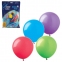 Шары воздушные 9" (23 см), комплект 100 шт., 12 пастельных цветов, в пакете, 1101-0023 - 1