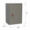 Шкаф металлический для документов BRABIX "KBS-011Т", 613х420х350 мм, 15 кг, трейзер, сварной, 291152 - 5