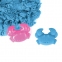 Песок для лепки кинетический ЮНЛАНДИЯ, синий, 500 г, 2 формочки, ведерко, 104996 - 4