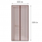 Москитная сетка дверная на магнитах 100х210 см, антимоскитная, коричневая, DASWERK, 607986 - 1