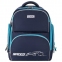 Рюкзак BRAUBERG CLASSIC, легкий каркас, премиум материал, Speed, синий, 37х32х21 см, 270088 - 8