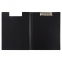 Папка-планшет BRAUBERG "Стандарт", А4 (310х230 мм), с прижимом и крышкой, пластик, черная, 0,9 мм, 221646 - 2
