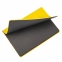 Блокнот-скетчбук А5 (148x218 мм), BRAUBERG "Metropolis Mix", под кожу, 80 л., без линовки, желтый, 113320 - 1