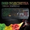 Клавиатура проводная игровая SONNEN KB-7700, USB, 104 клавиши + 10 программируемых клавиш, RGB, черная, 513512 - 1