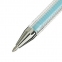 Ручка гелевая CROWN "Hi-Jell Pastel", ГОЛУБАЯ ПАСТЕЛЬ, узел 0,8 мм, линия письма 0,5 мм, HJR-500P - 2
