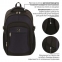 Рюкзак BRAUBERG URBAN универсальный, с отделением для ноутбука, крепление на чемодан, Practic, 48х20х32 см, 229874 - 1