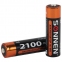 Батарейки аккумуляторные Ni-Mh пальчиковые КОМПЛЕКТ 4 шт., АА (HR6) 2100 mAh, SONNEN, 455606 - 1