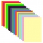 Картон цветной А4 ТОНИРОВАННЫЙ В МАССЕ, 48 листов 16 цветов (+ неон), склейка, 180 г/м2, BRAUBERG, 113507 - 1