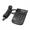 Телефон RITMIX RT-440 black, АОН, спикерфон, быстрый набор 3 номеров, автодозвон, дата, время, черный, 15118352 - 2
