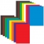 Набор цветного картона и бумаги А4 мелованные (глянцевые), 8+8 цветов, в папке, BRAUBERG, 200х290 мм, "Радуга", 129931 - 3