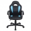 Кресло компьютерное BRABIX "Spark GM-201", экокожа, черное/голубое, 532505 - 4