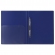 Папка с металлическим скоросшивателем и внутренним карманом BRAUBERG "Диагональ", темно-синяя, до 100 листов, 0,6 мм, 221352 - 2