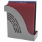 Лоток вертикальный для бумаг BRAUBERG "Office", 255х95х290 мм, серый, 237229 - 4