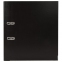 Папка-регистратор BRAUBERG "EXTRA", 75 мм, черная, двустороннее покрытие пластик, металлический уголок, 228570 - 1