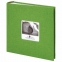 Фотоальбом BRAUBERG "Лайм" на 200 фото 10х15 см, ткань, зеленый, 391189 - 1