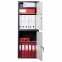Шкаф металлический для документов AIKO "SL-125/2ТEL" ГРАФИТ, 1252х460х340 мм, 31 кг, S10799132902 - 1