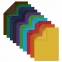 Цветная бумага А4 ТОНИРОВАННАЯ В МАССЕ, 80 листов 10 цветов, склейка, 80 г/м2, BRAUBERG, 113503 - 1