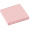 Блок самоклеящийся (стикеры) BRAUBERG, ПАСТЕЛЬНЫЙ, 76х76 мм, 100 листов, розовый, 122697 - 1