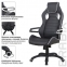 Кресло компьютерное BRABIX "Techno Pro GM-003", экокожа, черное/серое, вставки серые, 531814 - 10