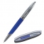 Ручка подарочная шариковая BRAUBERG "Echo", СИНЯЯ, корпус серебристый с синим, линия письма 0,5 мм, 143460 - 1