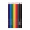 Карандаши цветные пластиковые, BRAUBERG PREMIUM 12 цветов + 1 чернографитный карандаш, трехгранный корпус, грифель 3 мм, 181936 - 1
