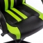 Кресло компьютерное BRABIX "Stripe GM-202", экокожа, черное/зеленое, 532511 - 7