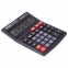 Калькулятор настольный ОФИСМАГ OFM-444 (199x153 мм), 12 разрядов, двойное питание, ЧЕРНЫЙ, 250459 - 2