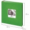 Фотоальбом BRAUBERG "Лайм" на 200 фото 10х15 см, ткань, зеленый, 391189 - 9