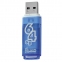 Флеш-диск 64 GB, SMARTBUY Glossy, USB 2.0, синий, SB64GBGS-B - 1